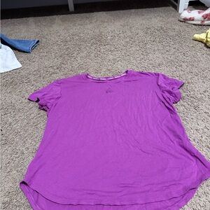 Reebok Purple Short Sleeve Women's Tee